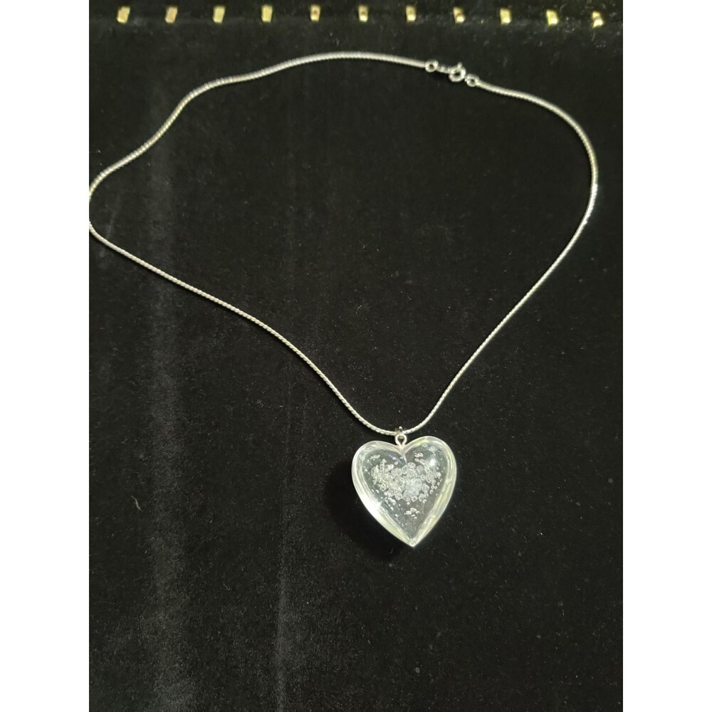 AVON Acrylic Heart Necklace